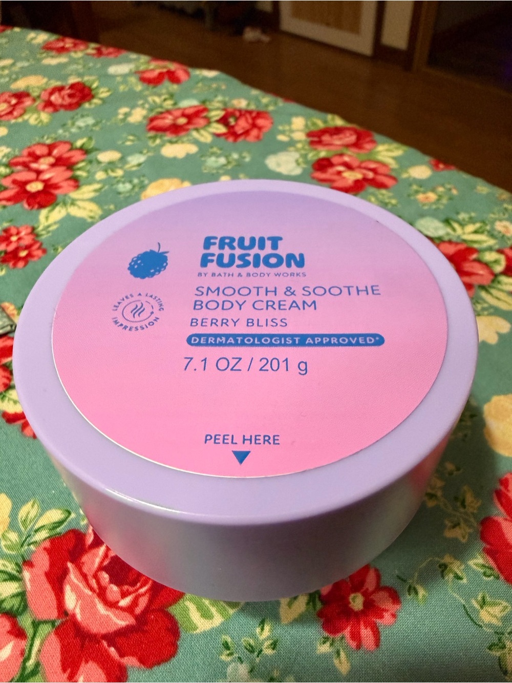 Bath & Body Works Fruit Fusion Berry Bliss Body Cream - Lavender & Pink